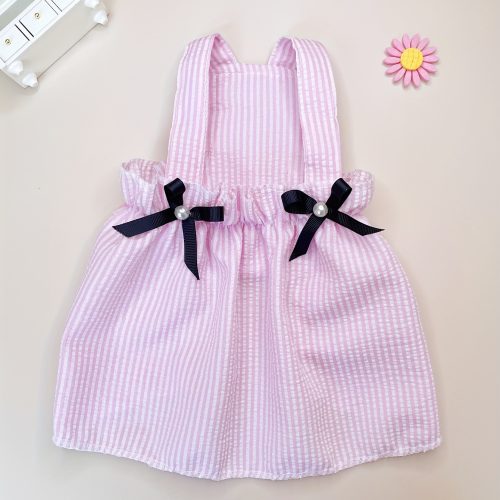 Adorable Ruffle Trim Dog Princess Dress - Perfect for Cats Too!